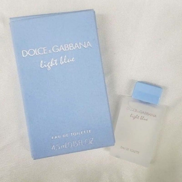 🌹Scent Idea🌹BNIB Dolce & Gabbana Light Blue 0.17 OZ EDT Travel Size Splash! - Picture 2 of 10